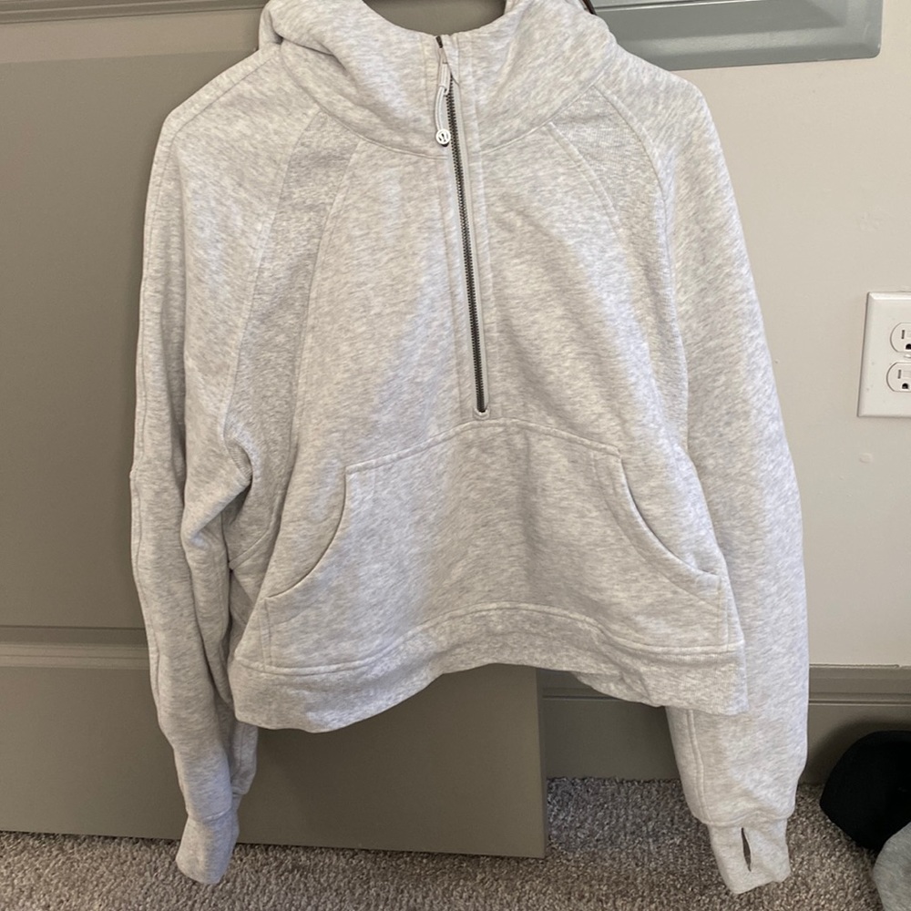 Lululemon scuba oversized half zip hoodie